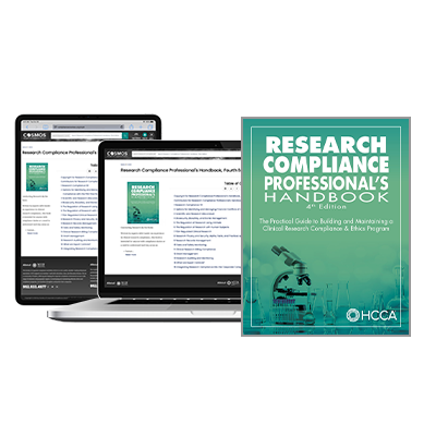 HCCA's Research Compliance Professional's Handbook, 4th edition is now available for pre-order | Order it now