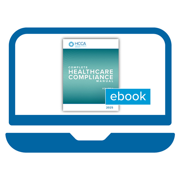The Complete Healthcare Compliance Manual - Online subscription | Learn more 
