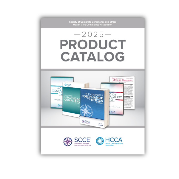 SCCE & HCCA Product Catalog | View it now 