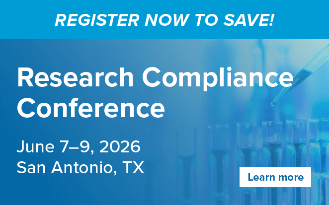 2026 Research Compliance Conference