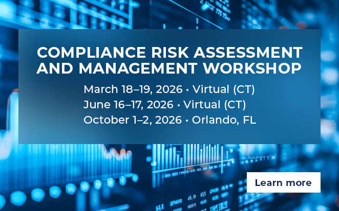 2026 Compliance Risk Assessment and Management Workshop