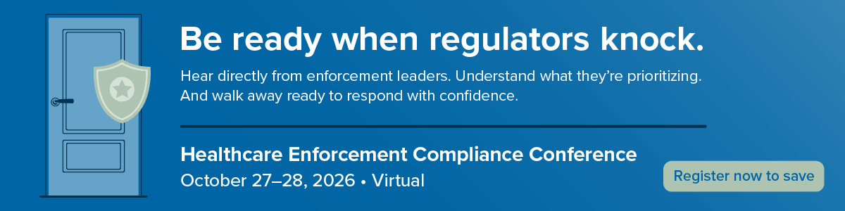 Health Enforcement Compliance Conference Register Now