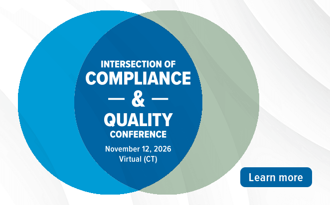 HCCA Intersection of Compliance and Quality Conference Banner
