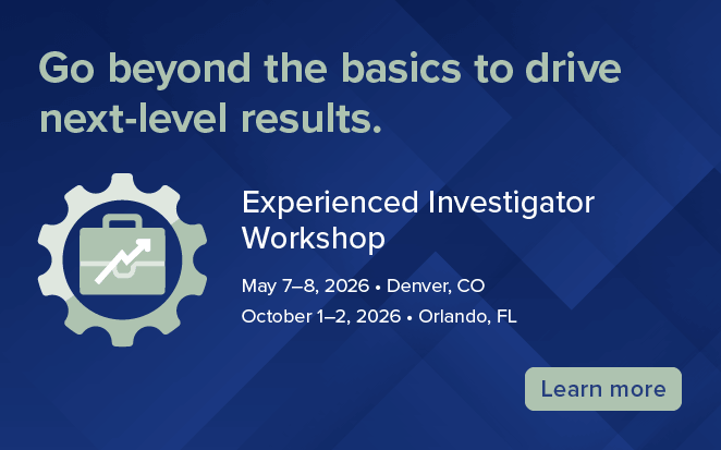 2026 Experienced Investigator Workshop