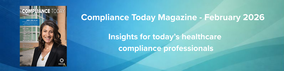Compliance Today - February 2026