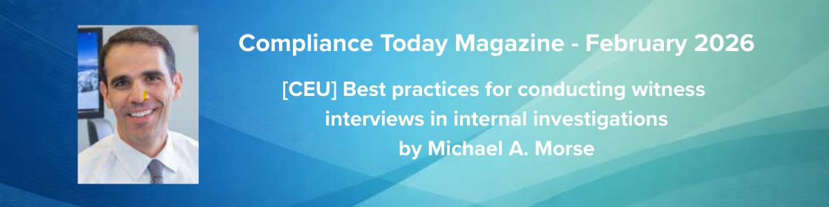 Best Practices for conducting witness interview