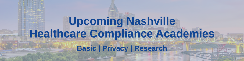 Nashville Healthcare Compliance Academies
