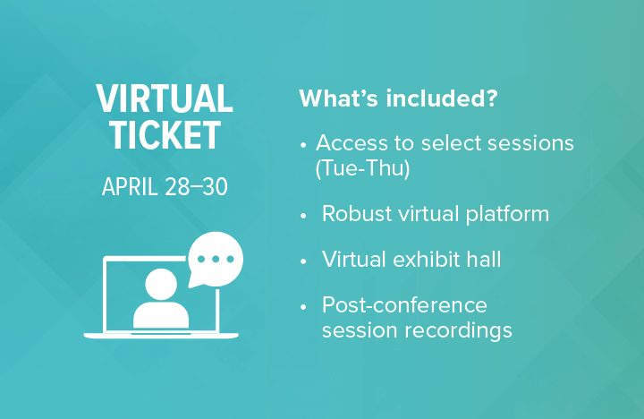VIRTUAL TICKET | APRIL 28-30