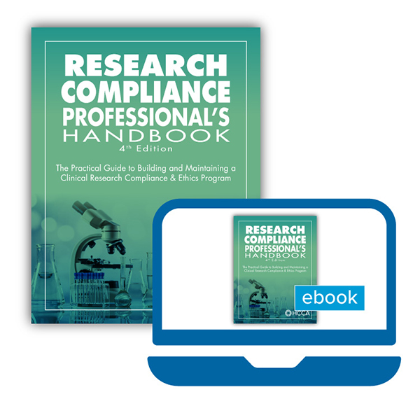 Research Compliance Professionals Handbook 4th Edition Now Available | Learn more